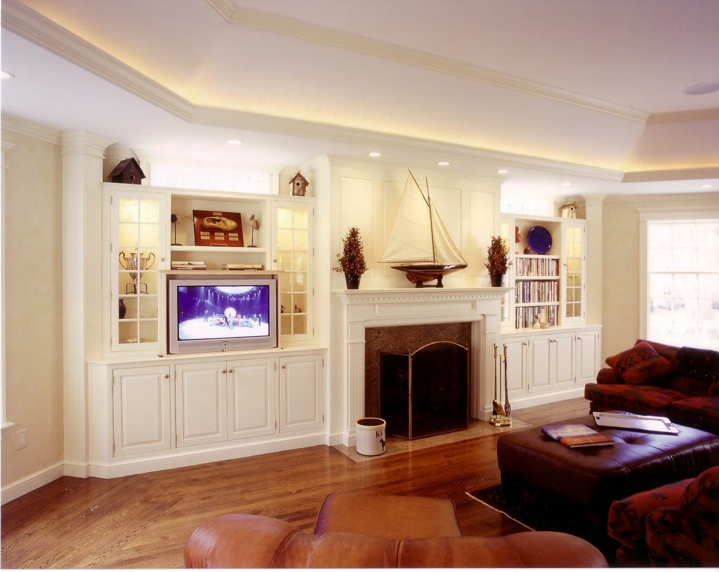 Living Room Cabinets Entertainment Centers Custom Cabinets In MD